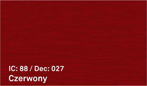 czerrwony